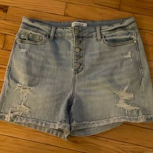 Judy Blue Shorts XL Button Fly